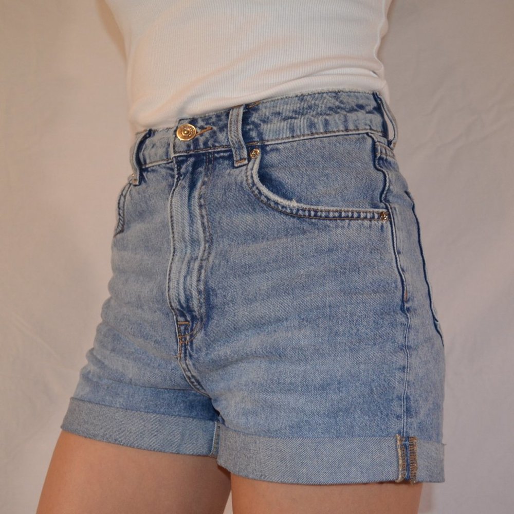h&m mom shorts